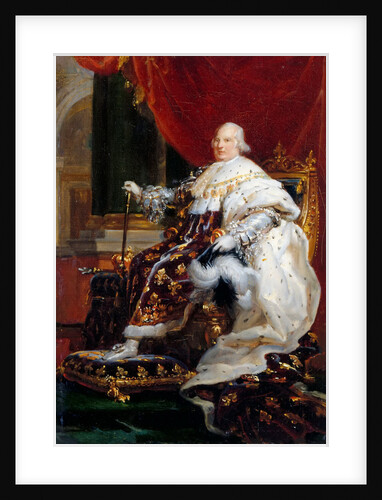 Portrait of Louis XVIII by François Pascal Simon Gérard