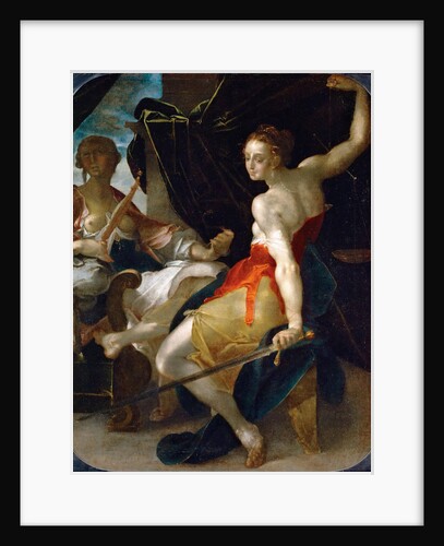 Allegory of Justice and Prudence by Bartholomeus Spranger