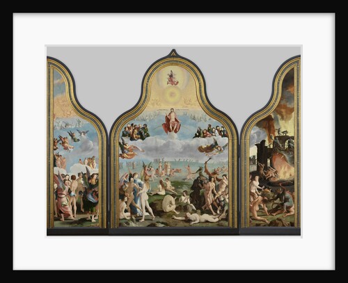 The Last Judgment by Lucas Leyden van