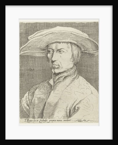 Self-Portrait by Lucas Leyden van