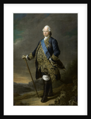 Louis de Bourbon-Condé, comte de Clermont by François-Hubert Drouais
