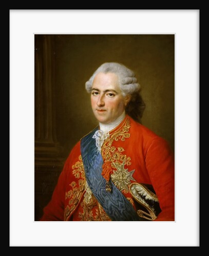 Portrait of the King Louis XV by François-Hubert Drouais
