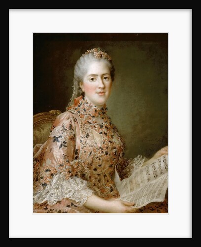 Princess Sophie of France by François-Hubert Drouais