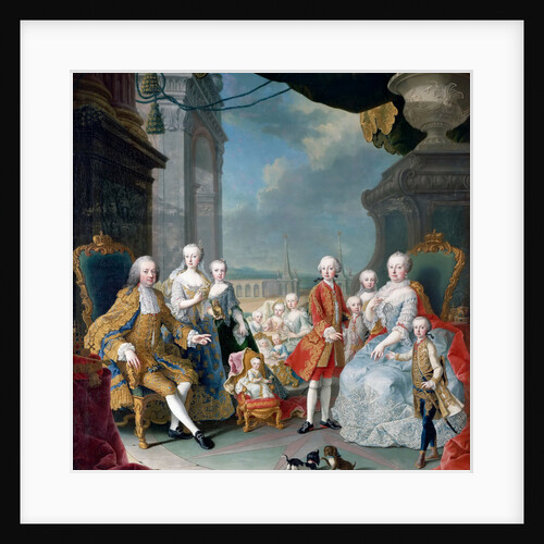 Maria Theresia of Austria and Francis I with their Children by Martin van Meytens the Younger