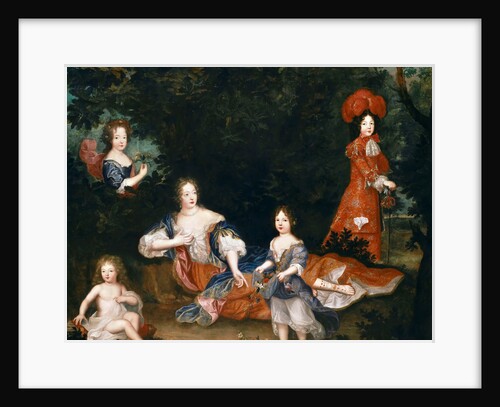 Françoise-Athénaïs de Rochechouart, marquise de Montespan and her children by Anonymous