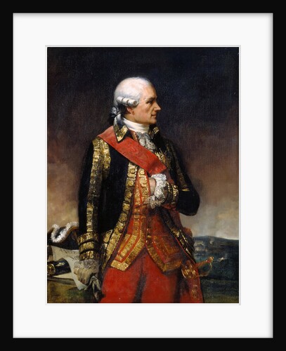 Jean-Baptiste-Donatien de Vimeur, comte de Rochambeau by Charles-Philippe Larivière