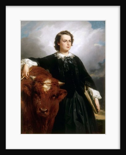 Portrait of Rosa Bonheur by Édouard Louis Dubufe