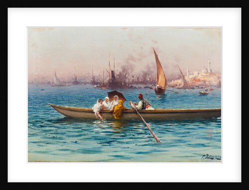 Amusement on the Caique by Fausto Zonaro