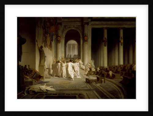 The Death of Caesar by Jean-Léon Gerôme