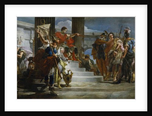 Scipio Africanus Freeing Massiva by Giambattista Tiepolo