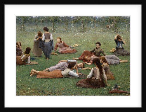 After the Game by Fausto Zonaro