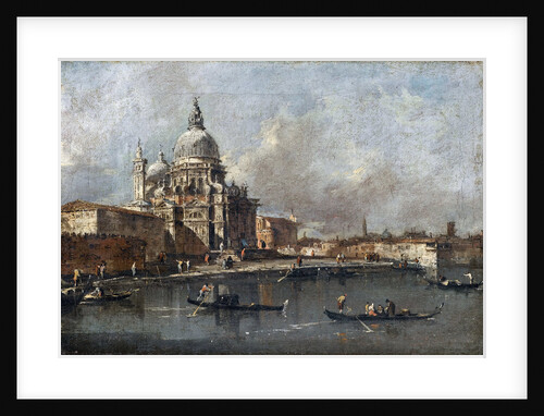 Santa Maria della Salute in Venice by Francesco Guardi