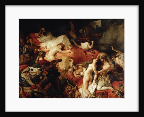 Death of Sardanapalus by Eugène Delacroix