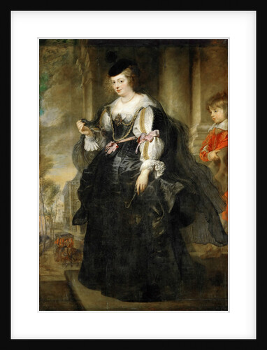 Hélène Fourment with a Carriage by Pieter Paul Rubens