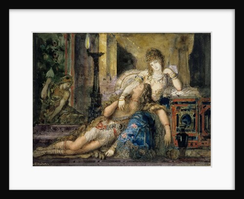 Samson and Delilah by Gustave Moreau