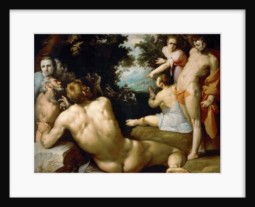 The Baptism of Christ by Cornelis Cornelisz. van Haarlem