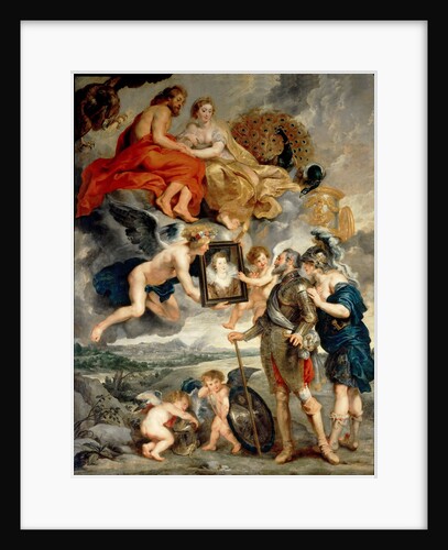 The Presentation of Her Portrait to Henry IV (The Marie de Medici Cycle) by Pieter Paul Rubens