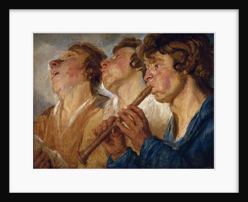 Three Buskers by Jacob Jordaens
