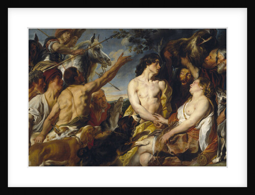 Meleager and Atalanta by Jacob Jordaens