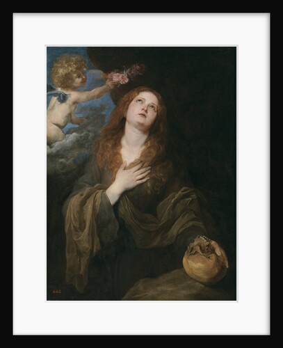 Saint Rosalia by Sir Anthony van Dyck