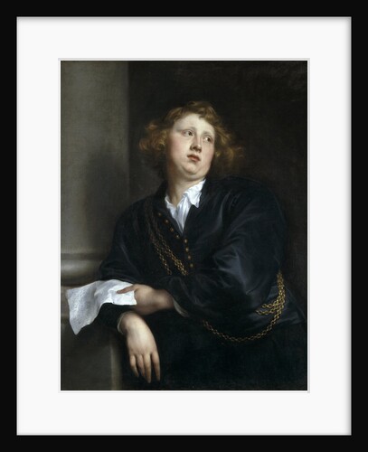 Portrait of the Composer and Organist Henricus Liberti by Sir Anthony van Dyck