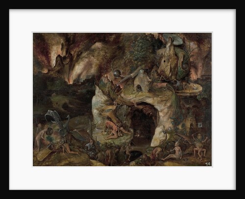 Inferno Landscape by Hieronymus Bosch