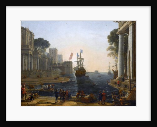 Ulysses returns Chryseis to Her Father by Claude Lorrain