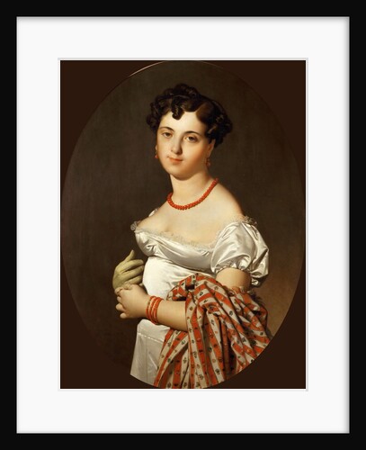 Portrait of Madame Cécile Panckoucke, née Bochet by Jean Auguste Dominique Ingres