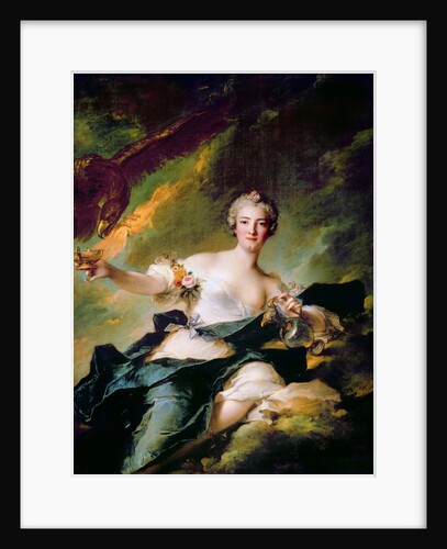 Portrait of Anne-Josèphe Bonnier de La Mosson, duchesse de Chaulnes as Hebe by Jean-Marc Nattier