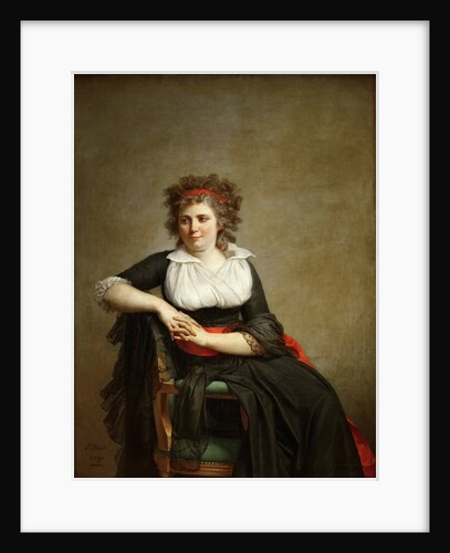 Robertine Tourteau, Marquise dOrvilliers by Jacques Louis David