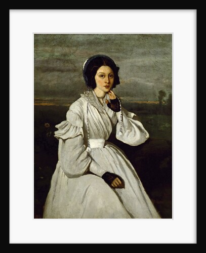 Portrait of Claire Sennegon by Jean-Baptiste Camille Corot