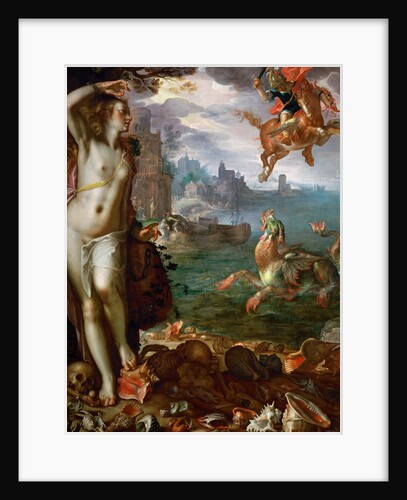 Perseus Freeing Andromeda by Joachim Wtewael