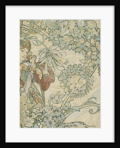 Textile design by Alfons Marie Mucha