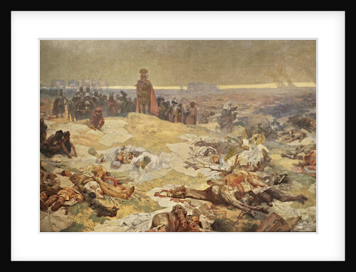 After the Battle of Grunwald. The Solidarity of the Northern Slavs (The cycle The Slav Epic) by Alfons Marie Mucha