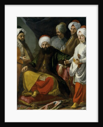 The Turkish embassy in Naples in 1741 by Giuseppe Bonito