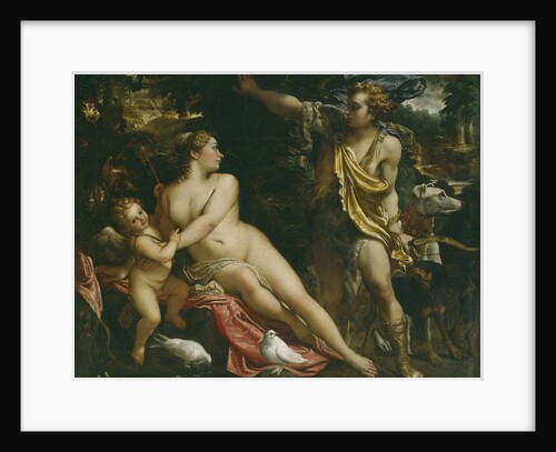 Venus, Adonis and Cupid by Annibale Carracci