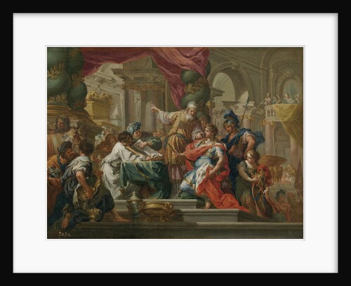 Alexander the Great in the Temple of Jerusalem by Sebastiano Conca