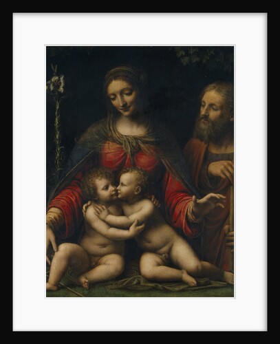 The Holy Family with John the Baptist by Bernardino Luini
