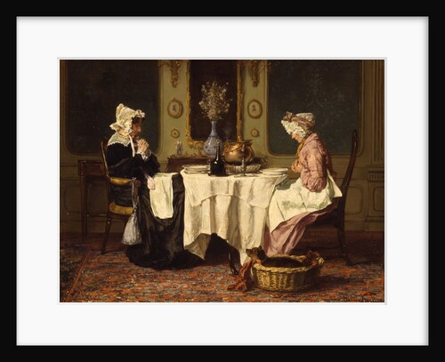 The Three At Oktoberfest by Alexander Hugo Bakker Korff