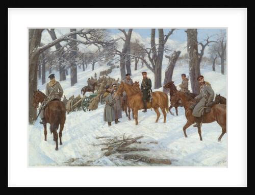 General Count Iosif Gurko in the Balkans by Pavel Osipovich Kovalevsky