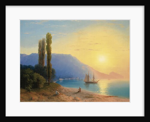 Sunset over Yalta by Ivan Konstantinovich Aivazovsky