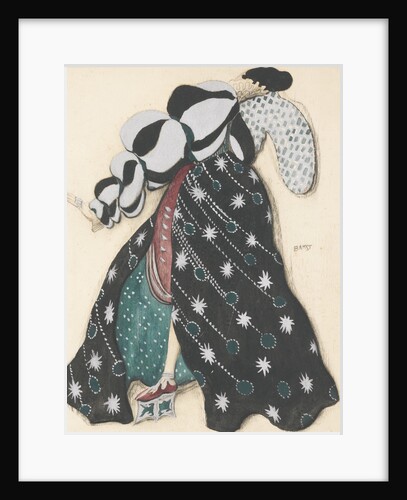 Costume design for the Ballet La Légende de Joseph by R. Strauss by Léon Bakst