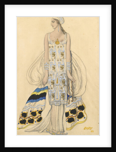 Costume design for Ida Rubinstein in the drama Phaedra (Phèdre) by Jean Racine by Léon Bakst