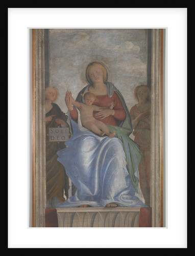 The Virgin and Child with Two Angels by Bramantino