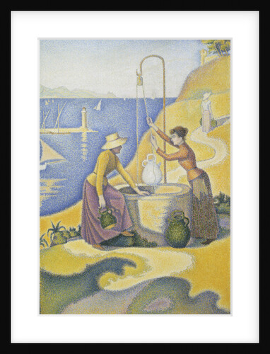 Women at the well (Femmes au puits) by Paul Signac