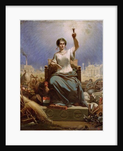 France Illuminating the World (La France Eclairant le Monde) by Ange-Louis Janet