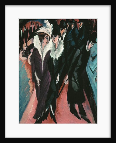 Street, Berlin by Ernst Ludwig Kirchner