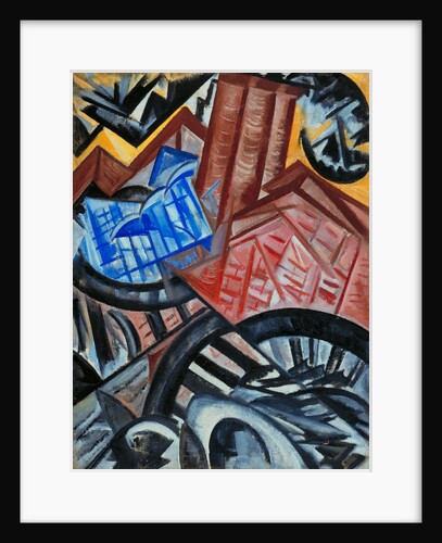 Factory and the Bridge by Olga Vladimirovna Rozanova