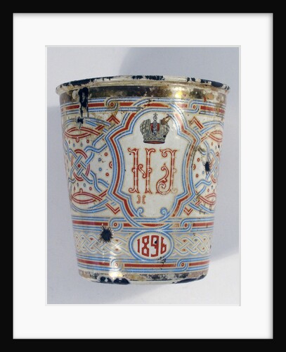 Coronation Cup. Present on the occasion of the Coronation of Nicholas II 1896 by Anonymous master