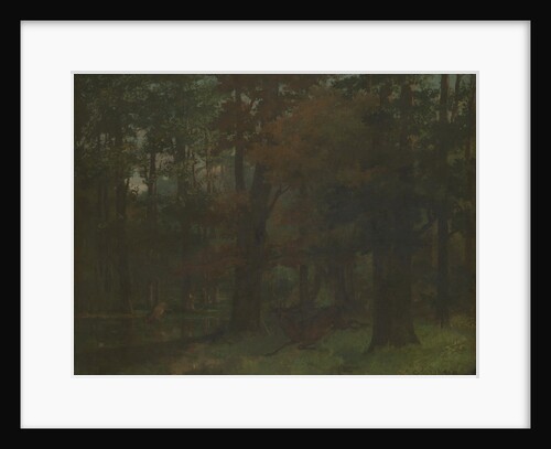 In the Forest by Gustave Courbet